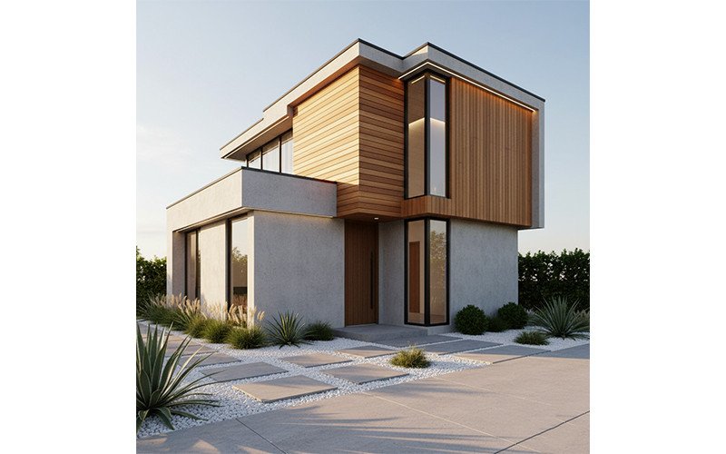 Modern Front Elevation Solutions for Cozy Small Homes